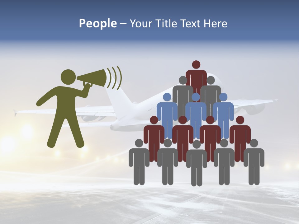 Departure Travel Transportation PowerPoint Template