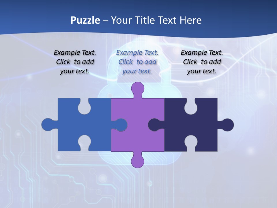 Security System Cyberspace Internet PowerPoint Template