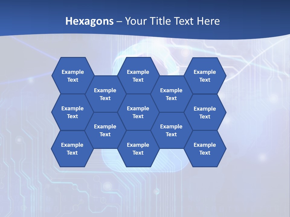 Security System Cyberspace Internet PowerPoint Template