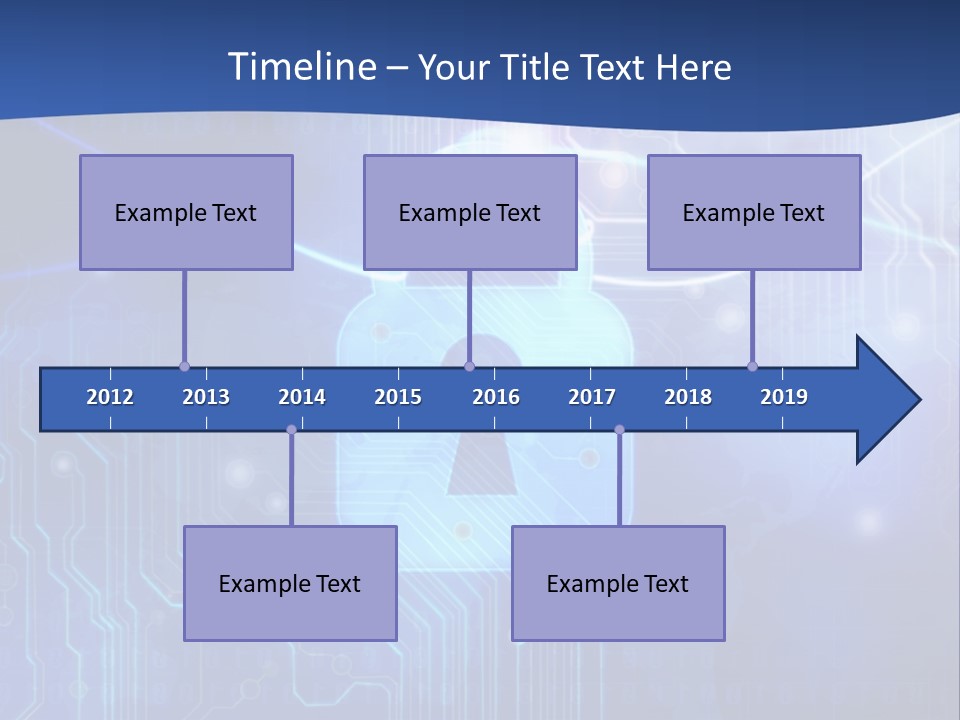 Security System Cyberspace Internet PowerPoint Template