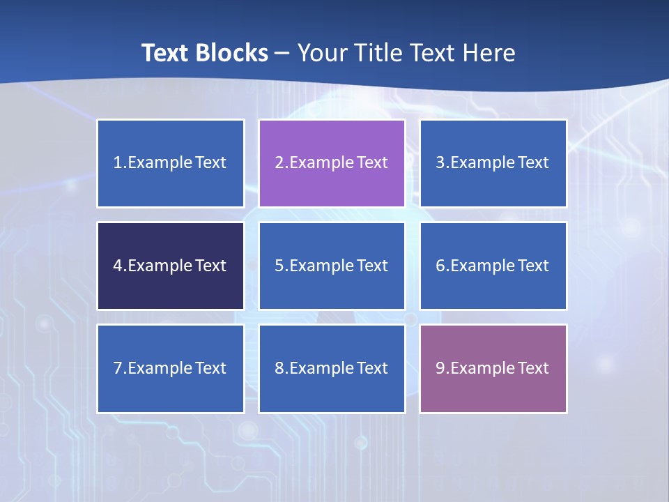 Security System Cyberspace Internet PowerPoint Template