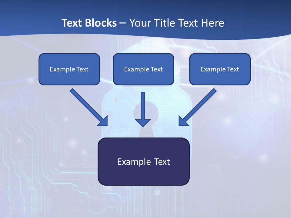 Security System Cyberspace Internet PowerPoint Template