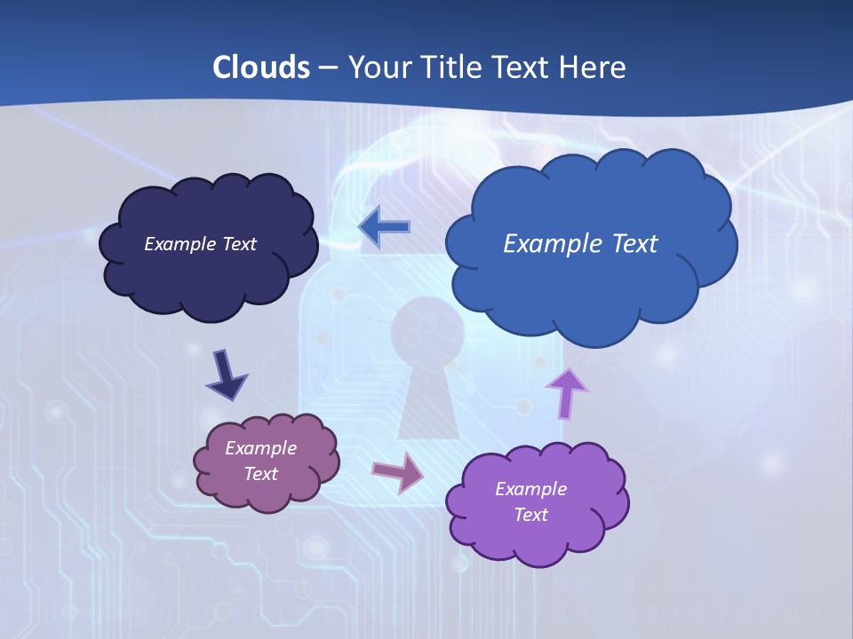 Security System Cyberspace Internet PowerPoint Template