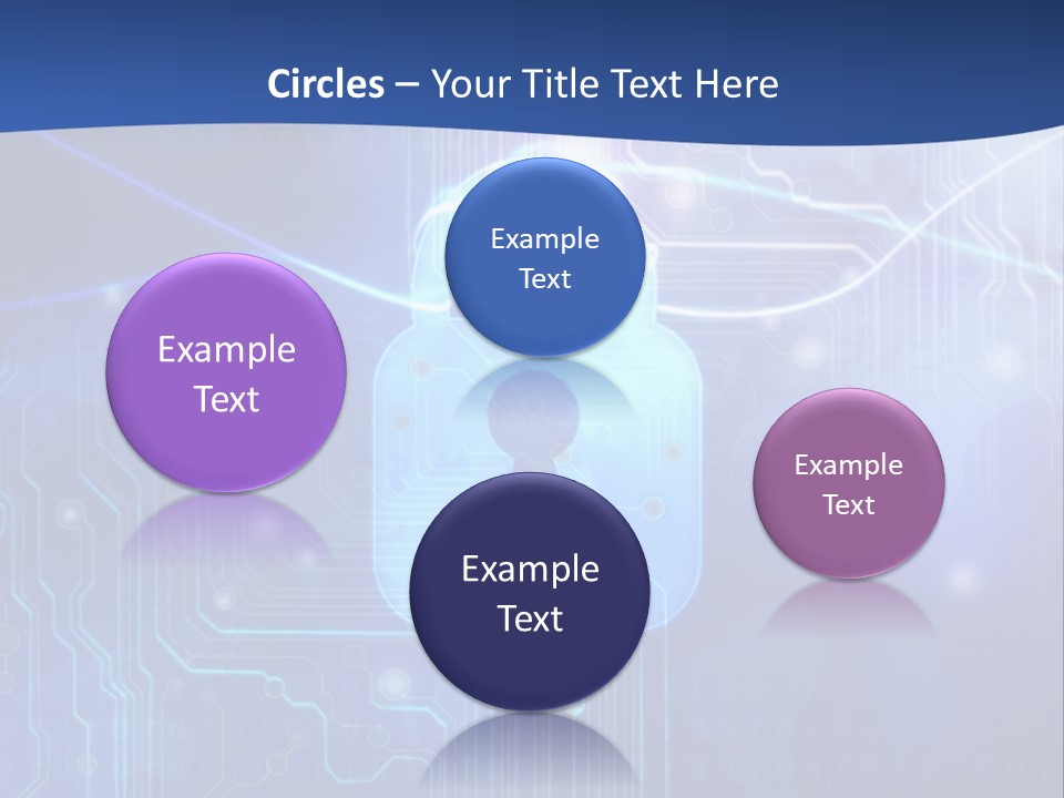 Security System Cyberspace Internet PowerPoint Template