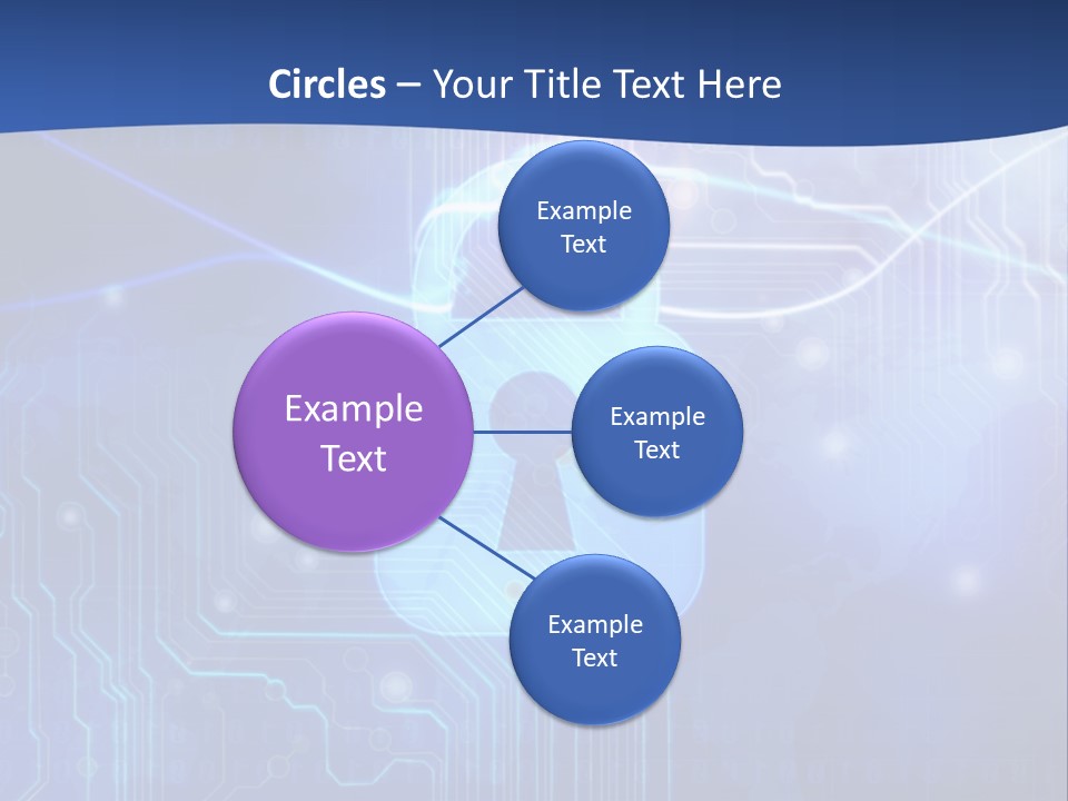 Security System Cyberspace Internet PowerPoint Template