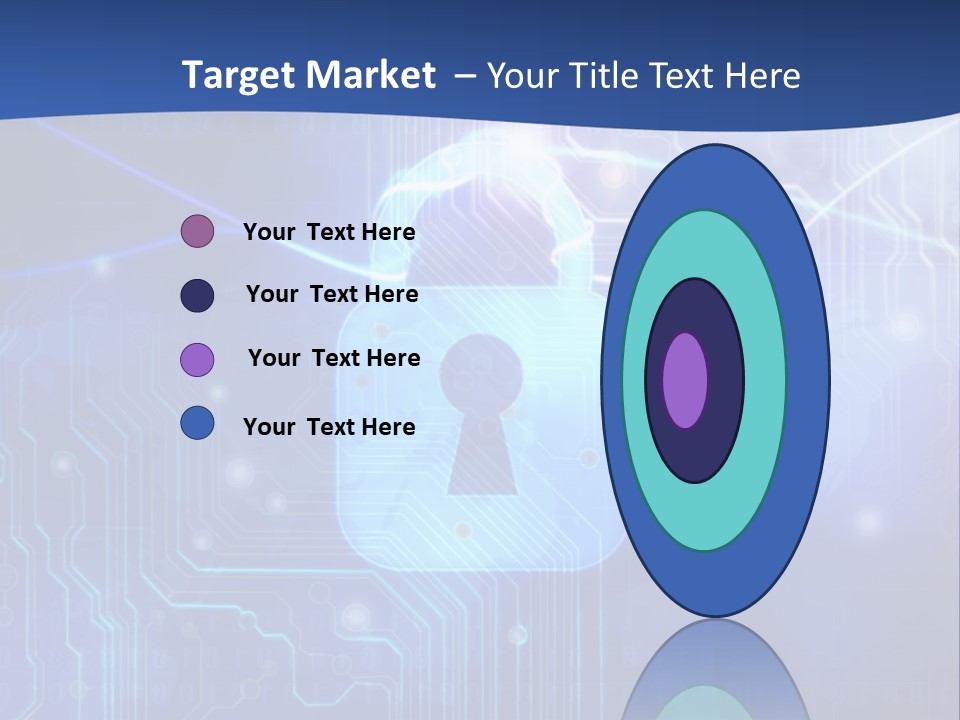 Security System Cyberspace Internet PowerPoint Template
