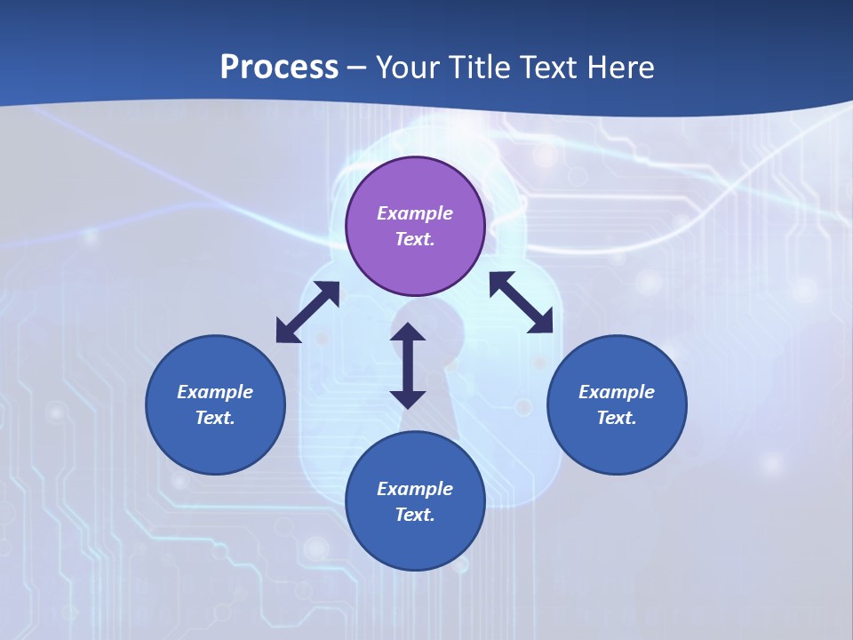 Security System Cyberspace Internet PowerPoint Template