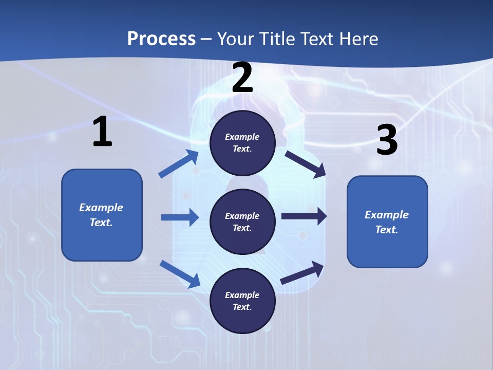 Security System Cyberspace Internet PowerPoint Template