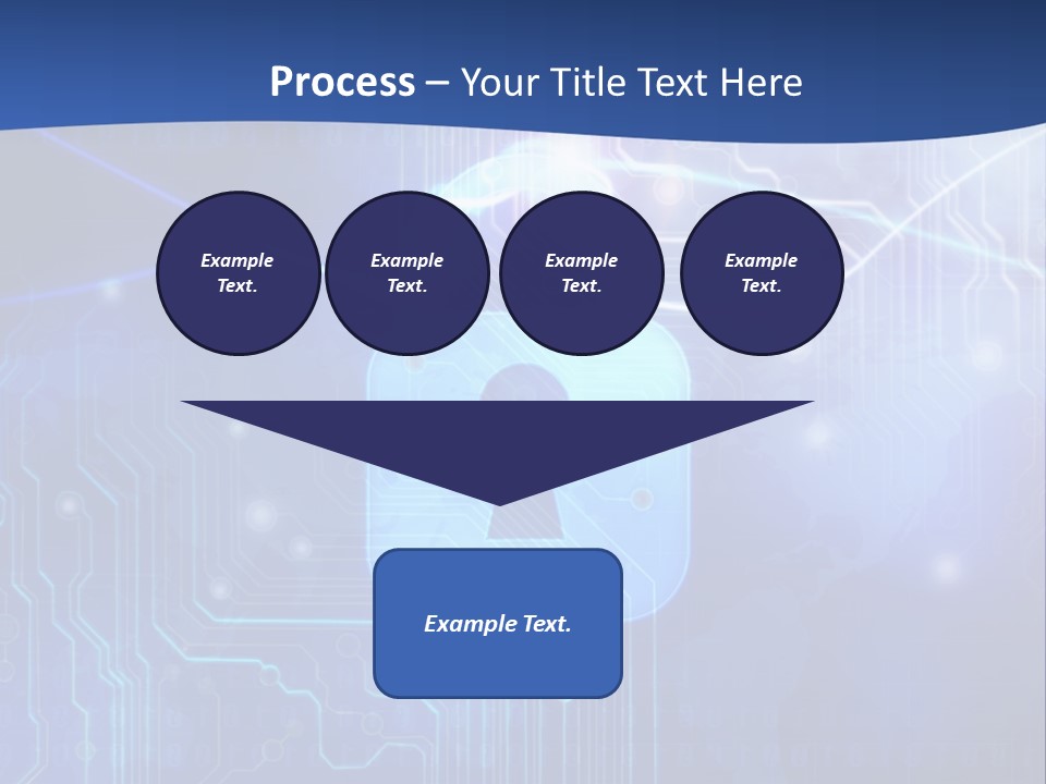 Security System Cyberspace Internet PowerPoint Template