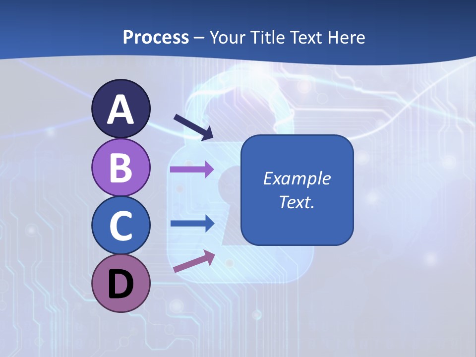 Security System Cyberspace Internet PowerPoint Template