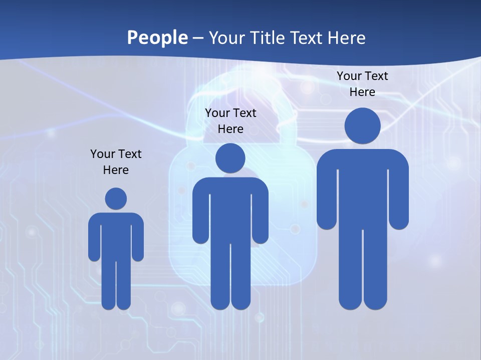 Security System Cyberspace Internet PowerPoint Template