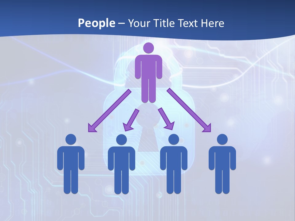 Security System Cyberspace Internet PowerPoint Template