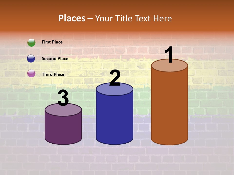 Tile Pattern Weathered PowerPoint Template