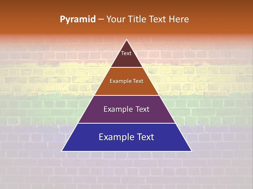 Tile Pattern Weathered PowerPoint Template
