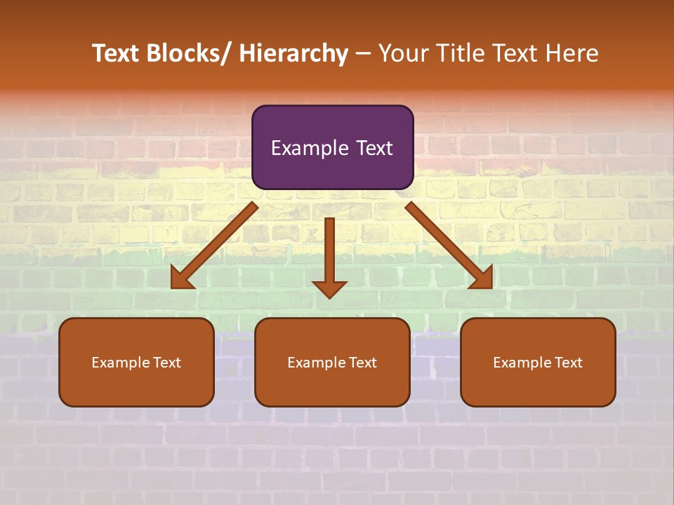 Tile Pattern Weathered PowerPoint Template