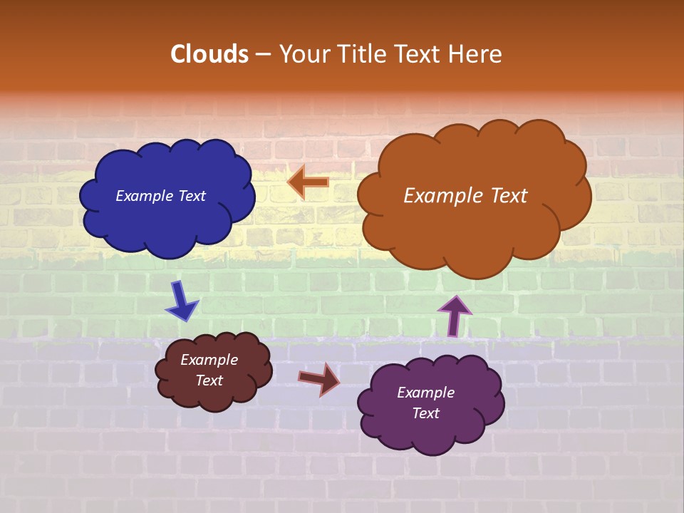 Tile Pattern Weathered PowerPoint Template