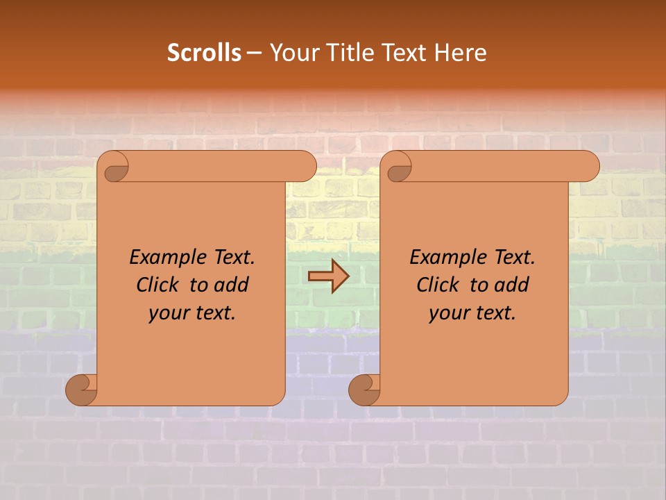 Tile Pattern Weathered PowerPoint Template