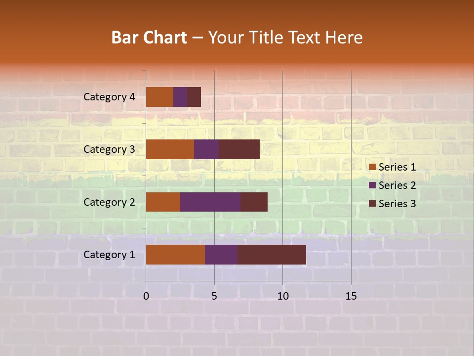 Tile Pattern Weathered PowerPoint Template