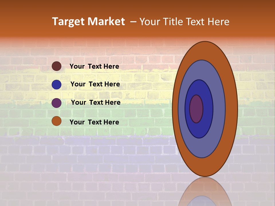 Tile Pattern Weathered PowerPoint Template