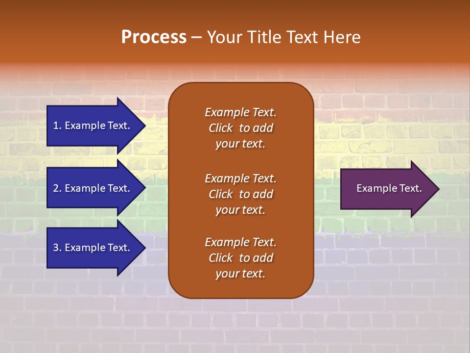 Tile Pattern Weathered PowerPoint Template