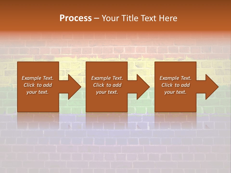 Tile Pattern Weathered PowerPoint Template