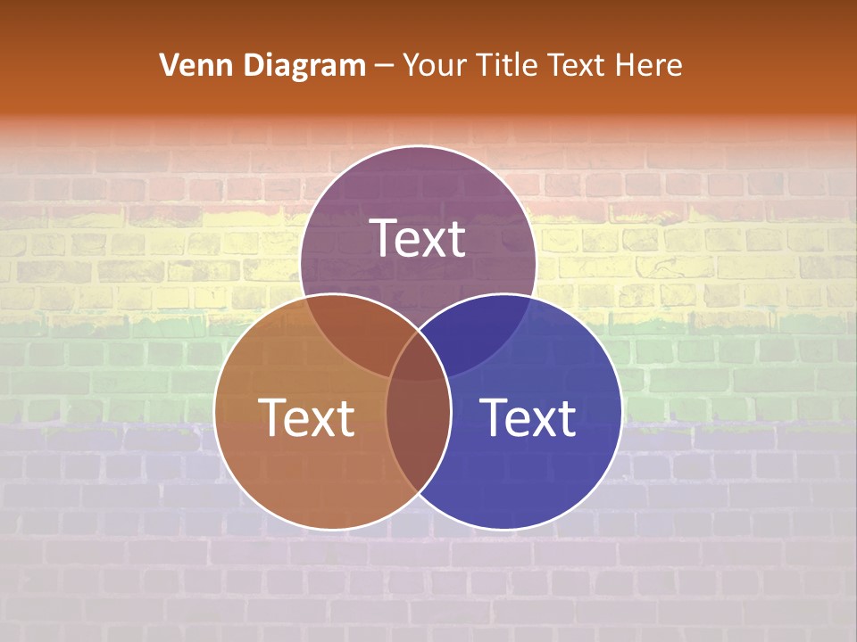 Tile Pattern Weathered PowerPoint Template