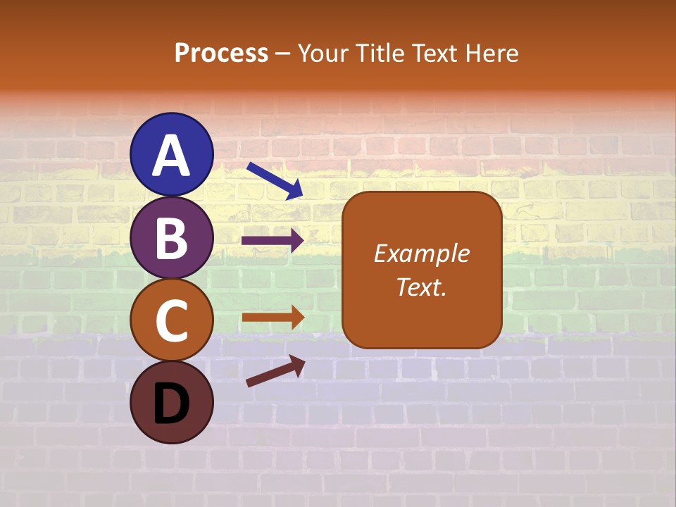 Tile Pattern Weathered PowerPoint Template