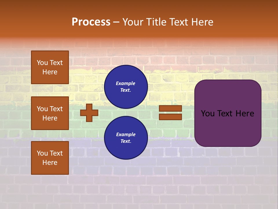 Tile Pattern Weathered PowerPoint Template