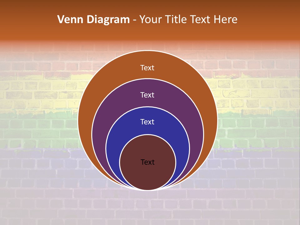 Tile Pattern Weathered PowerPoint Template