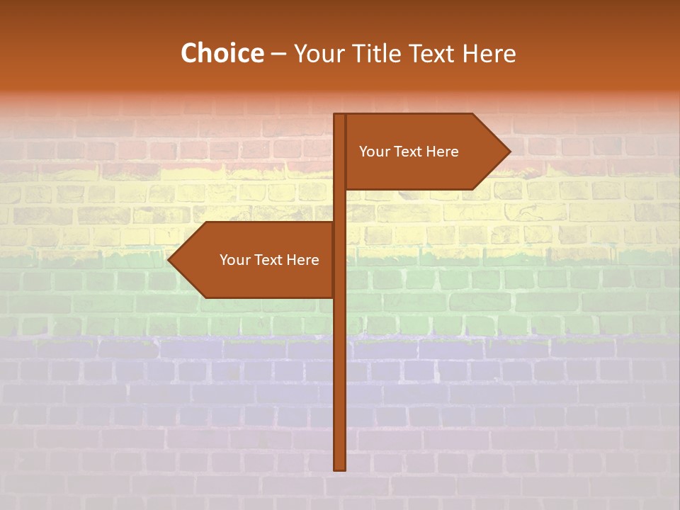 Tile Pattern Weathered PowerPoint Template