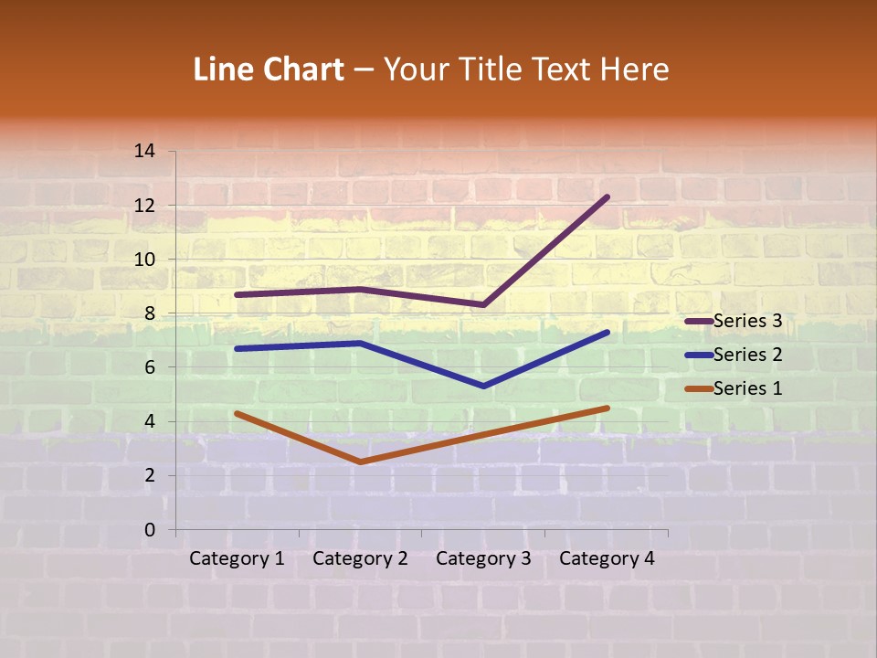 Tile Pattern Weathered PowerPoint Template