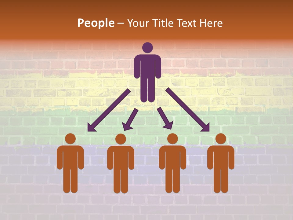 Tile Pattern Weathered PowerPoint Template