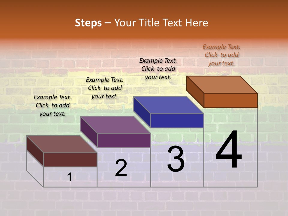Tile Pattern Weathered PowerPoint Template
