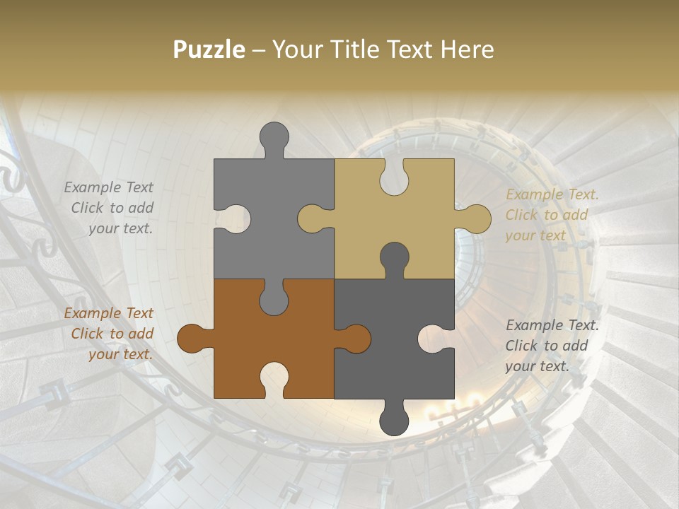 Design Stairway To Heaven France PowerPoint Template