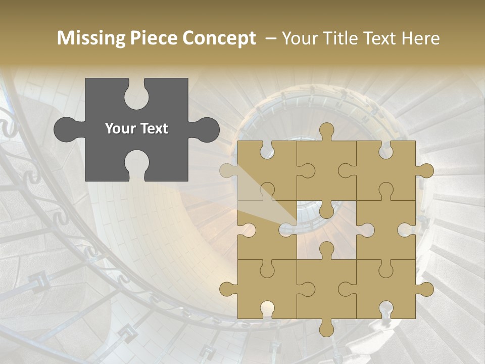 Design Stairway To Heaven France PowerPoint Template