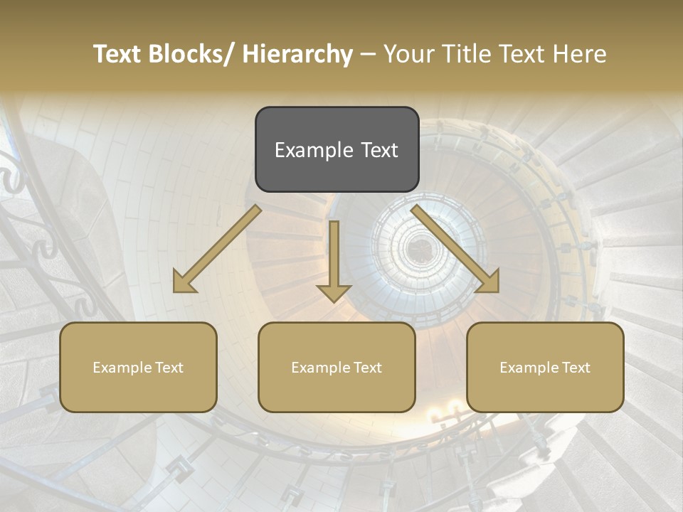 Design Stairway To Heaven France PowerPoint Template
