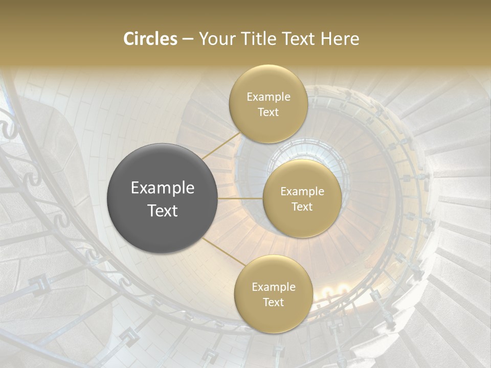 Design Stairway To Heaven France PowerPoint Template