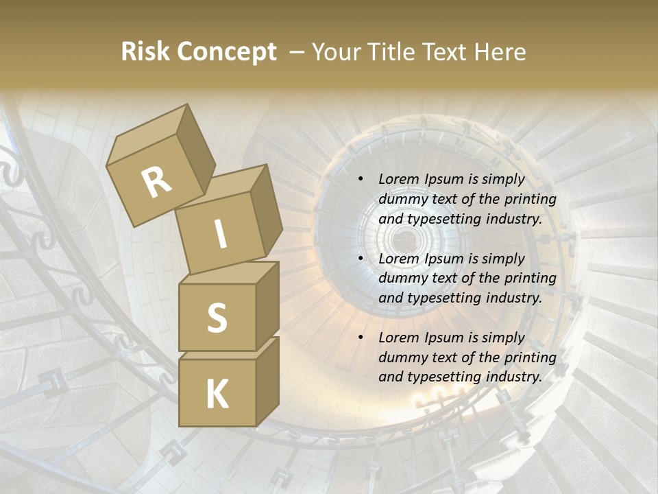 Design Stairway To Heaven France PowerPoint Template