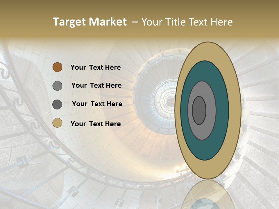 Design Stairway To Heaven France PowerPoint Template