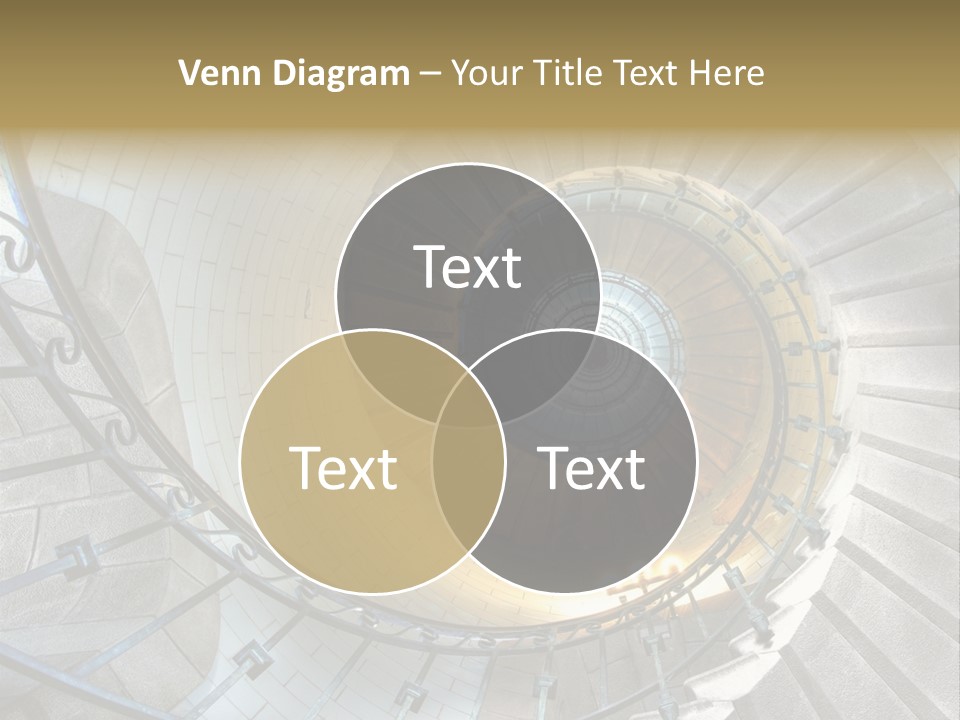 Design Stairway To Heaven France PowerPoint Template