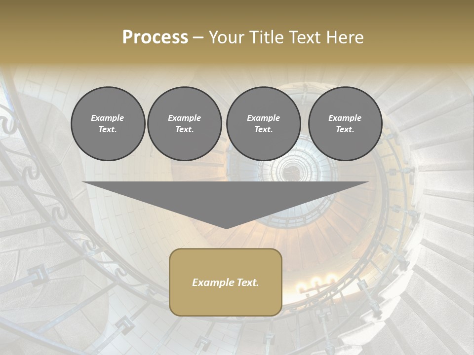 Design Stairway To Heaven France PowerPoint Template