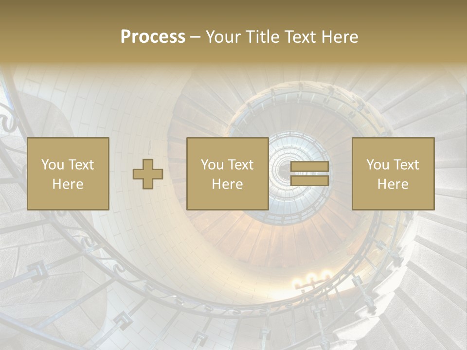 Design Stairway To Heaven France PowerPoint Template