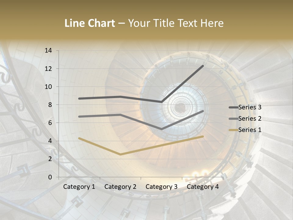 Design Stairway To Heaven France PowerPoint Template