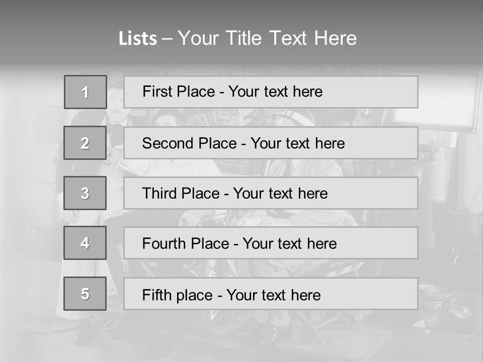 Job Show Business Watching PowerPoint Template