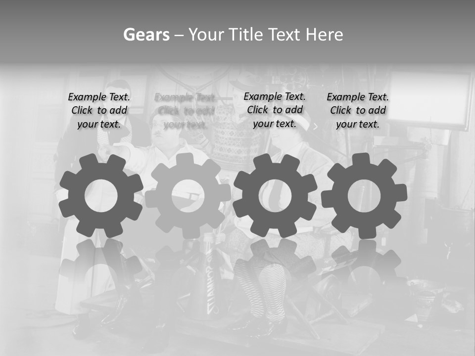 Job Show Business Watching PowerPoint Template