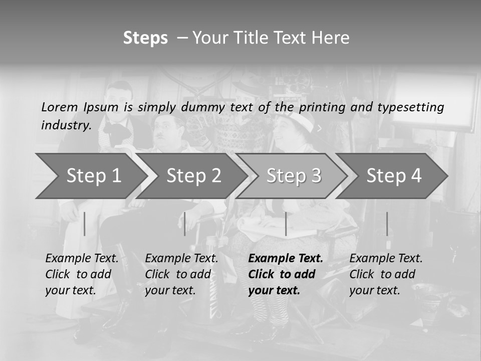 Job Show Business Watching PowerPoint Template
