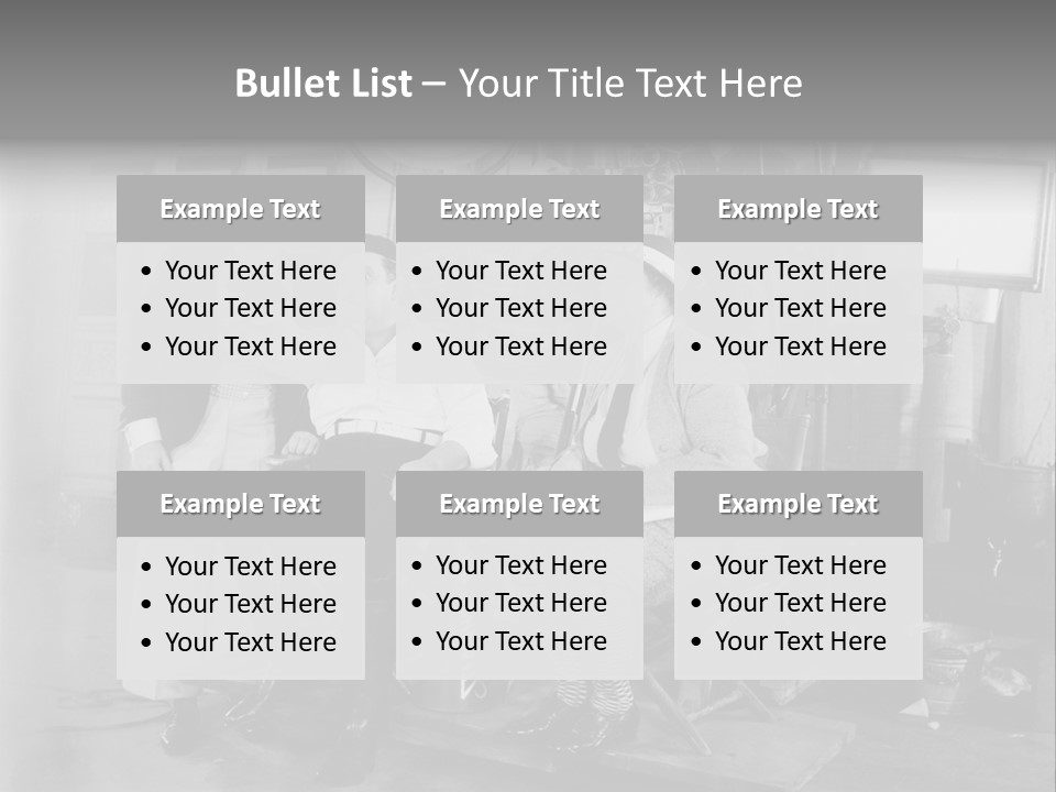 Job Show Business Watching PowerPoint Template