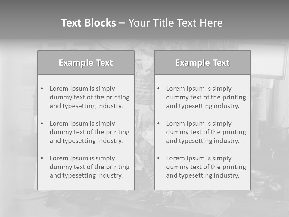 Job Show Business Watching PowerPoint Template