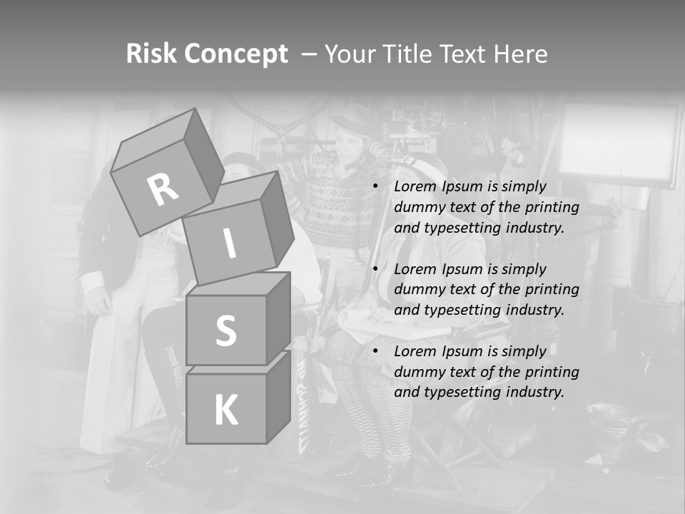 Job Show Business Watching PowerPoint Template