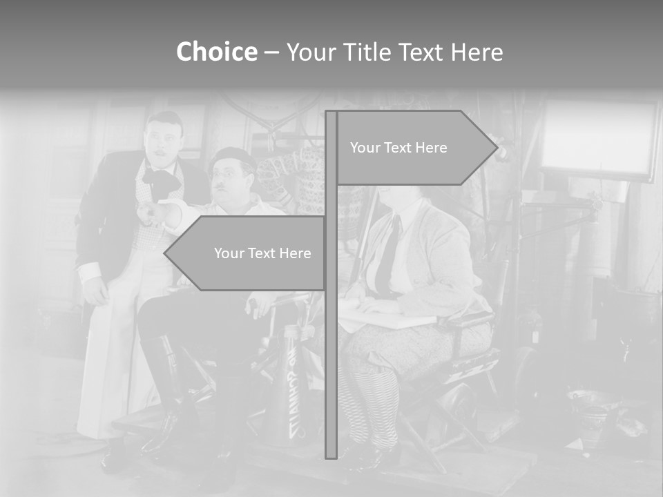 Job Show Business Watching PowerPoint Template